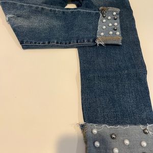 7 for all Mankind Josephina Stretch Denim Jean. Girls size 8